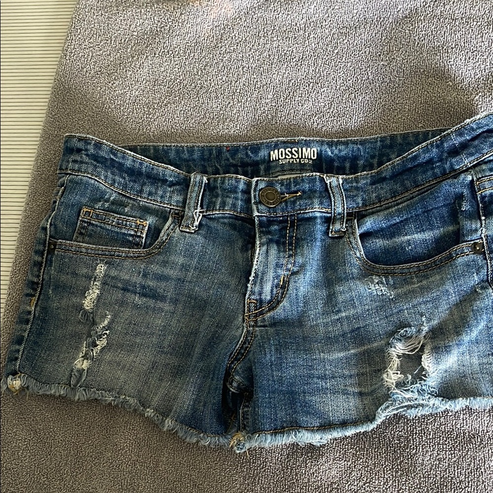 Mossimo Supply Co. Women's Blue Denim Shorts